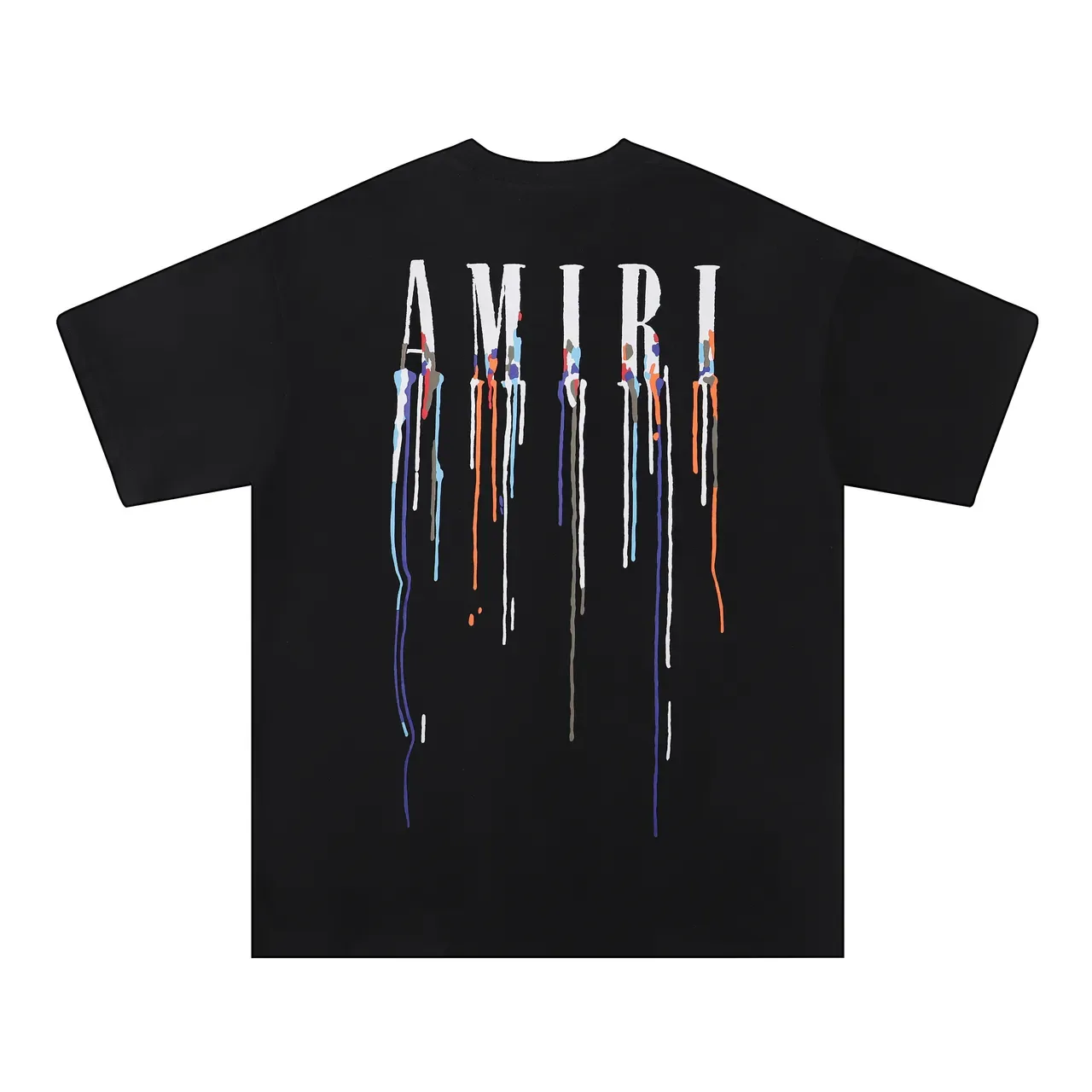 Amiri Paint-Drip Logo Graphic T-Shirt 3