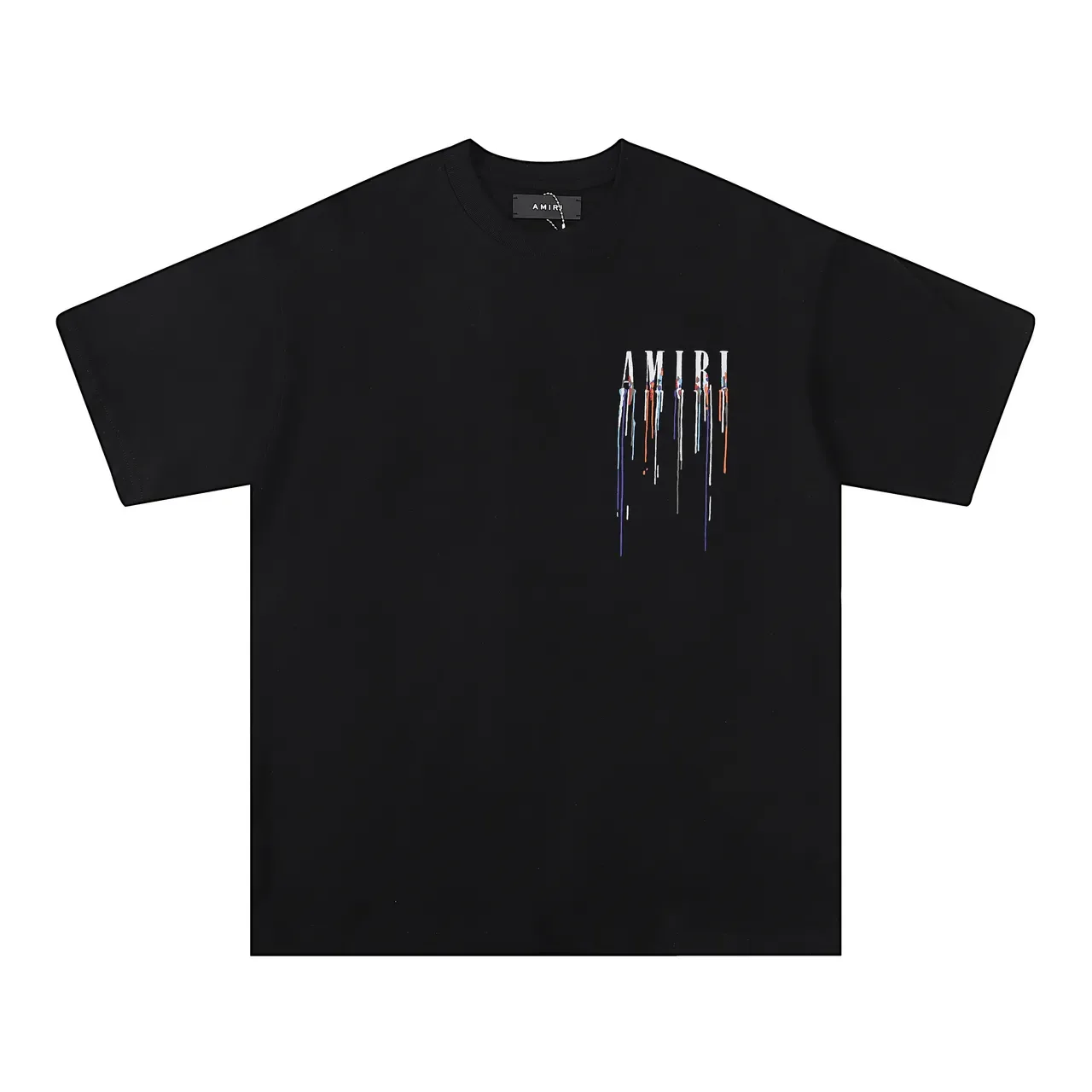 Amiri Paint-Drip Logo Graphic T-Shirt 4