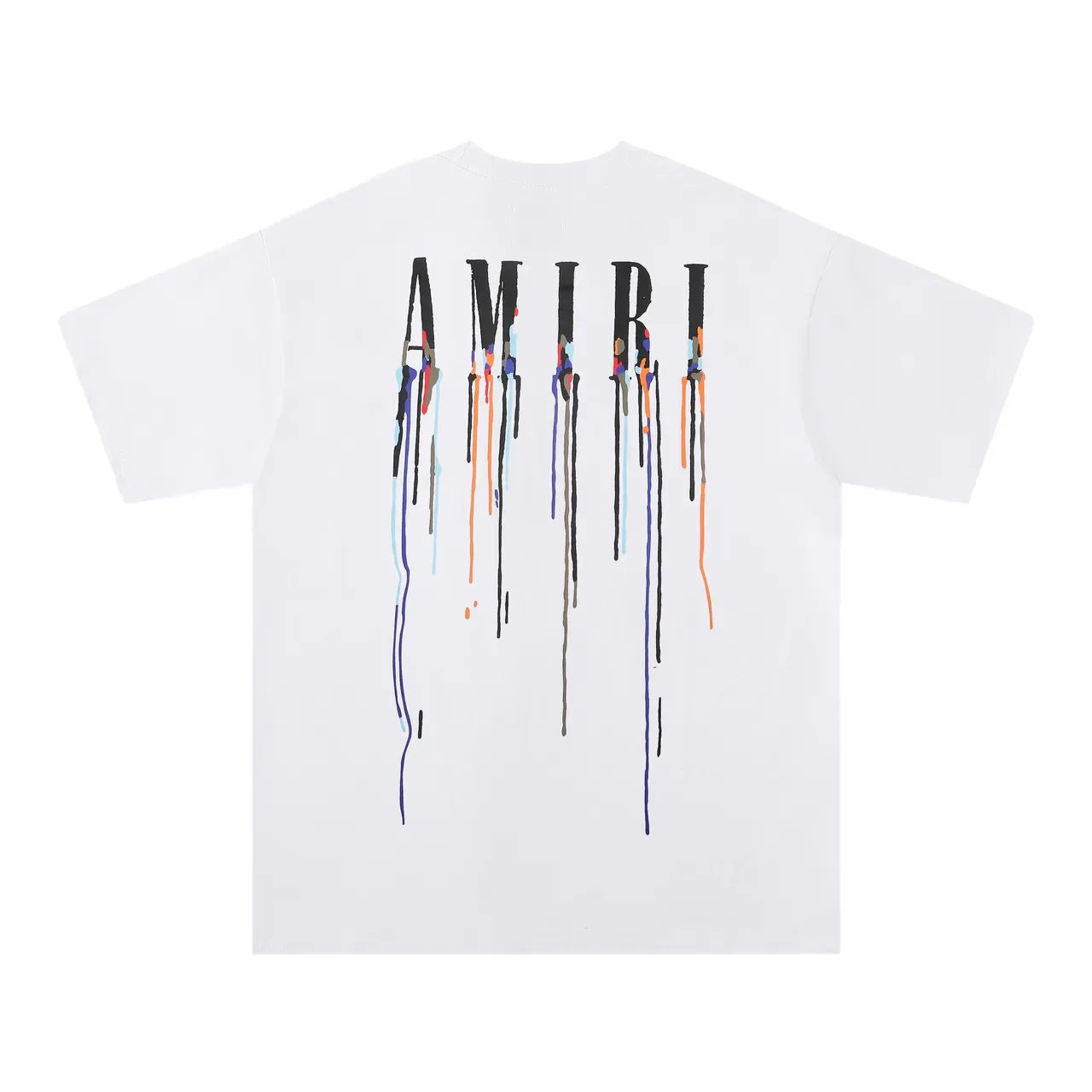 Amiri Paint-Drip Logo Graphic T-Shirt 5