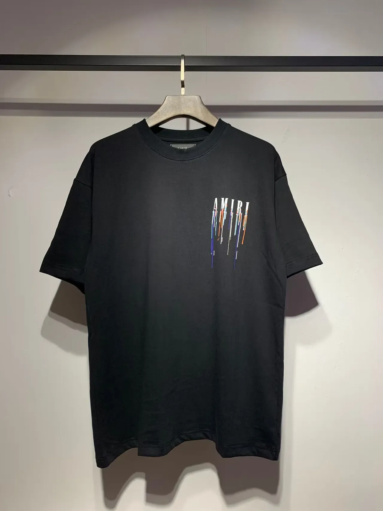 Amiri Paint-Drip Logo Graphic T-Shirt 9