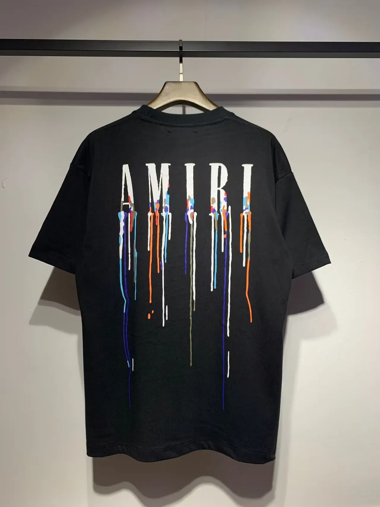 Amiri Paint-Drip Logo Graphic T-Shirt 10