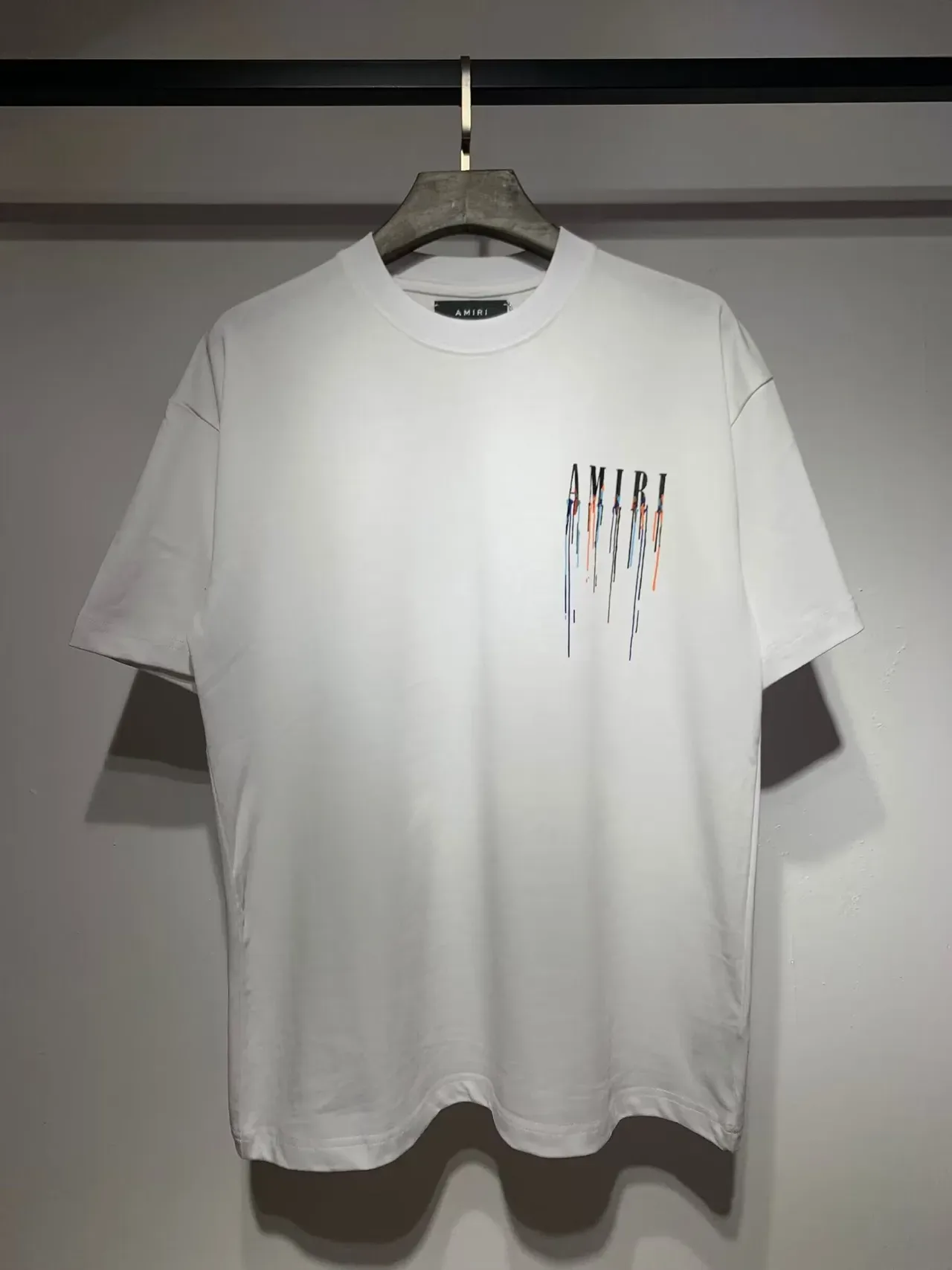 Amiri Paint-Drip Logo Graphic T-Shirt 11