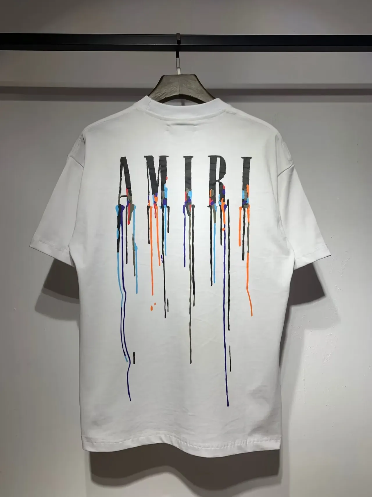Amiri Paint-Drip Logo Graphic T-Shirt 12