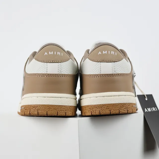 Amiri Skel Top Beige et Blanc Sneakers Lifestyle 8