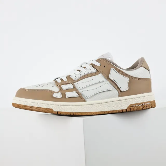 Amiri Skel Top Beige et Blanc Sneakers Lifestyle 9