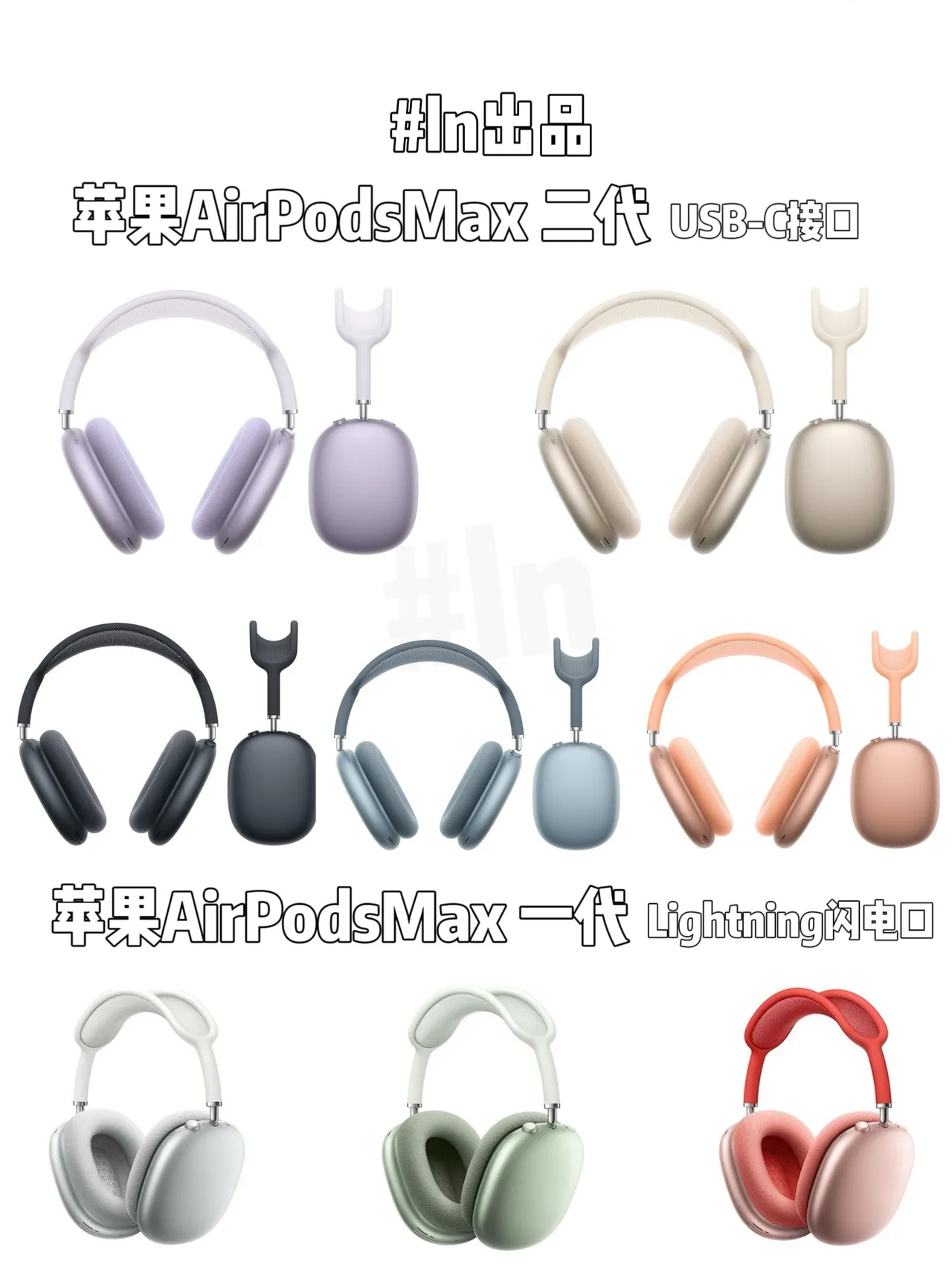 Apple AirPods Max Fones de ouvido over-ear brancos 3