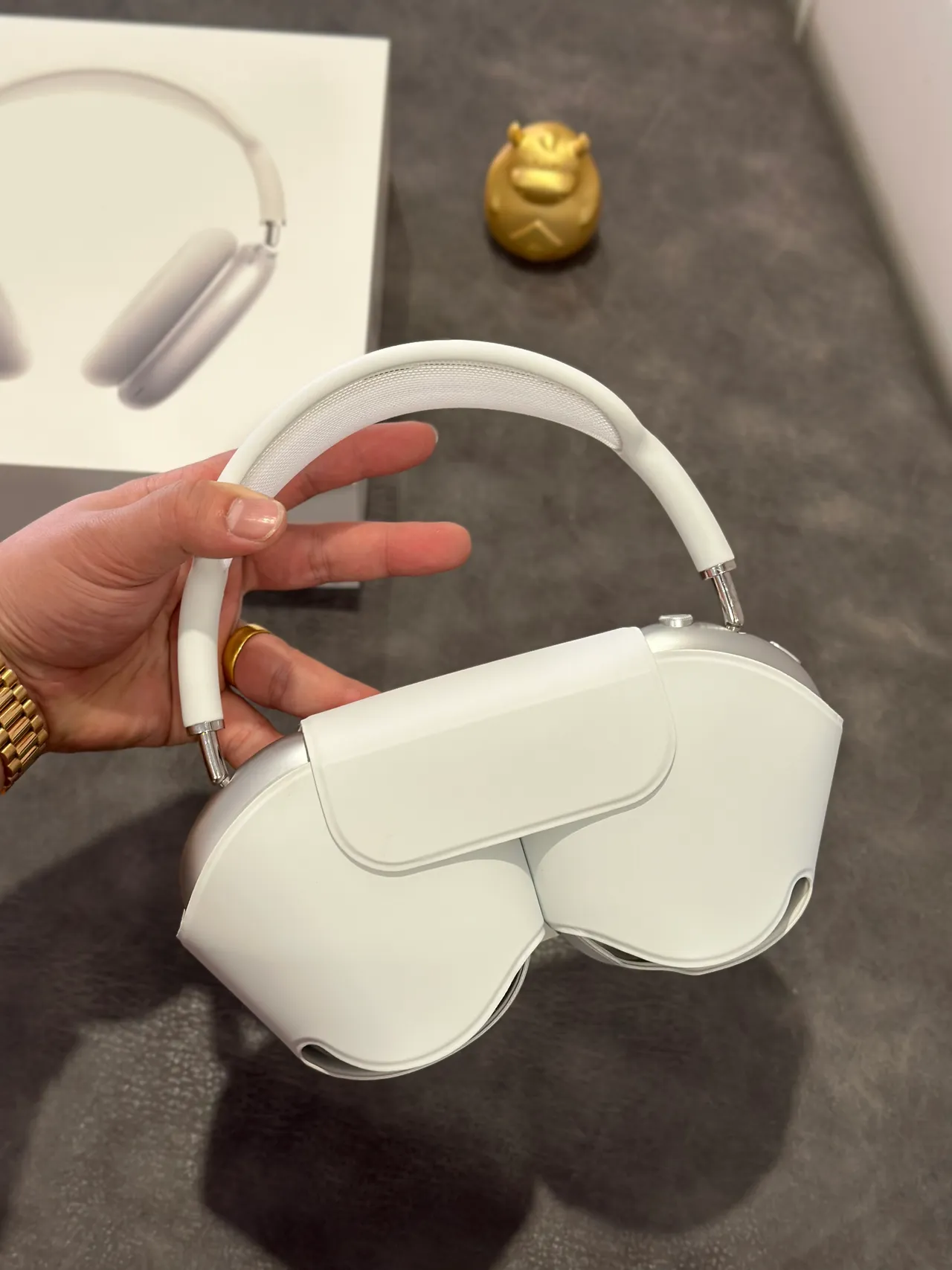Apple AirPods Max Fones de ouvido over-ear brancos 11