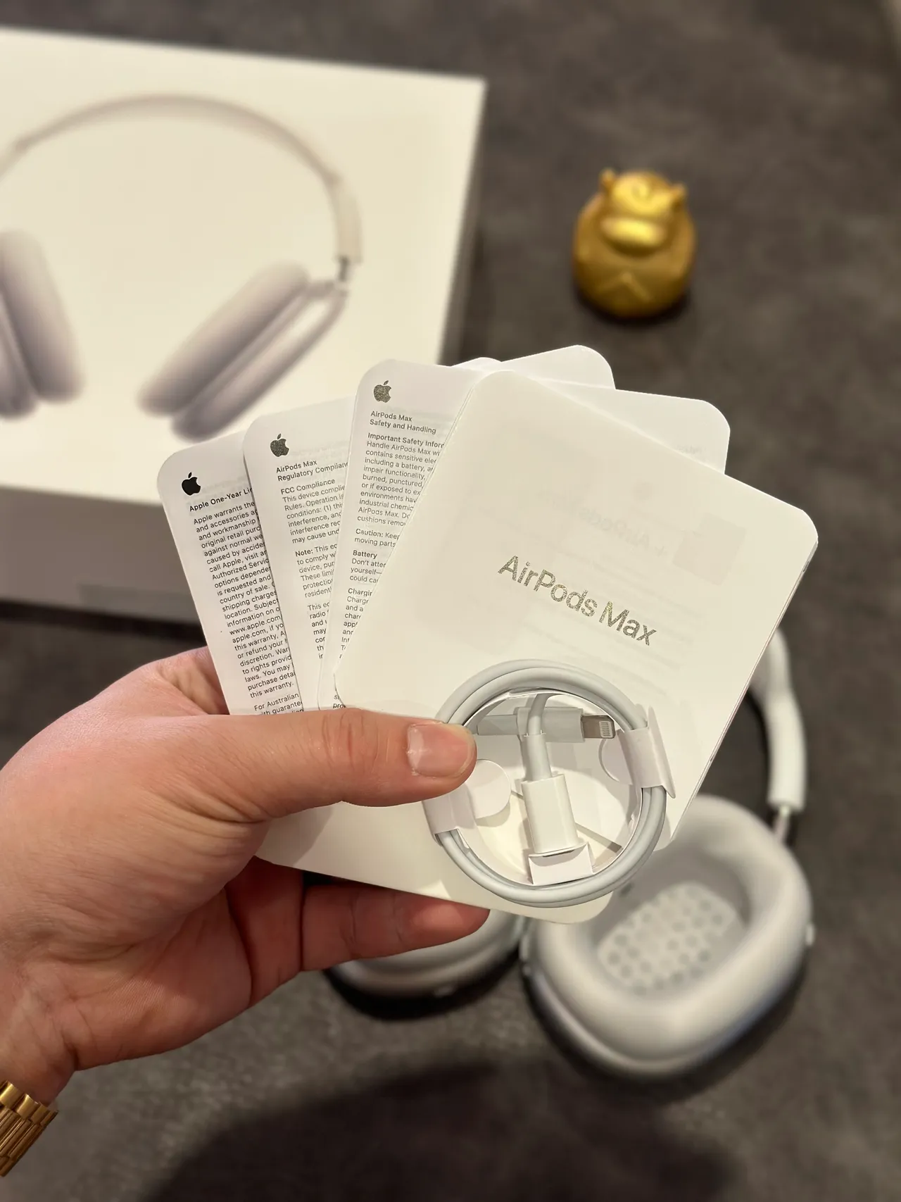 Apple AirPods Max Fones de ouvido over-ear brancos 12