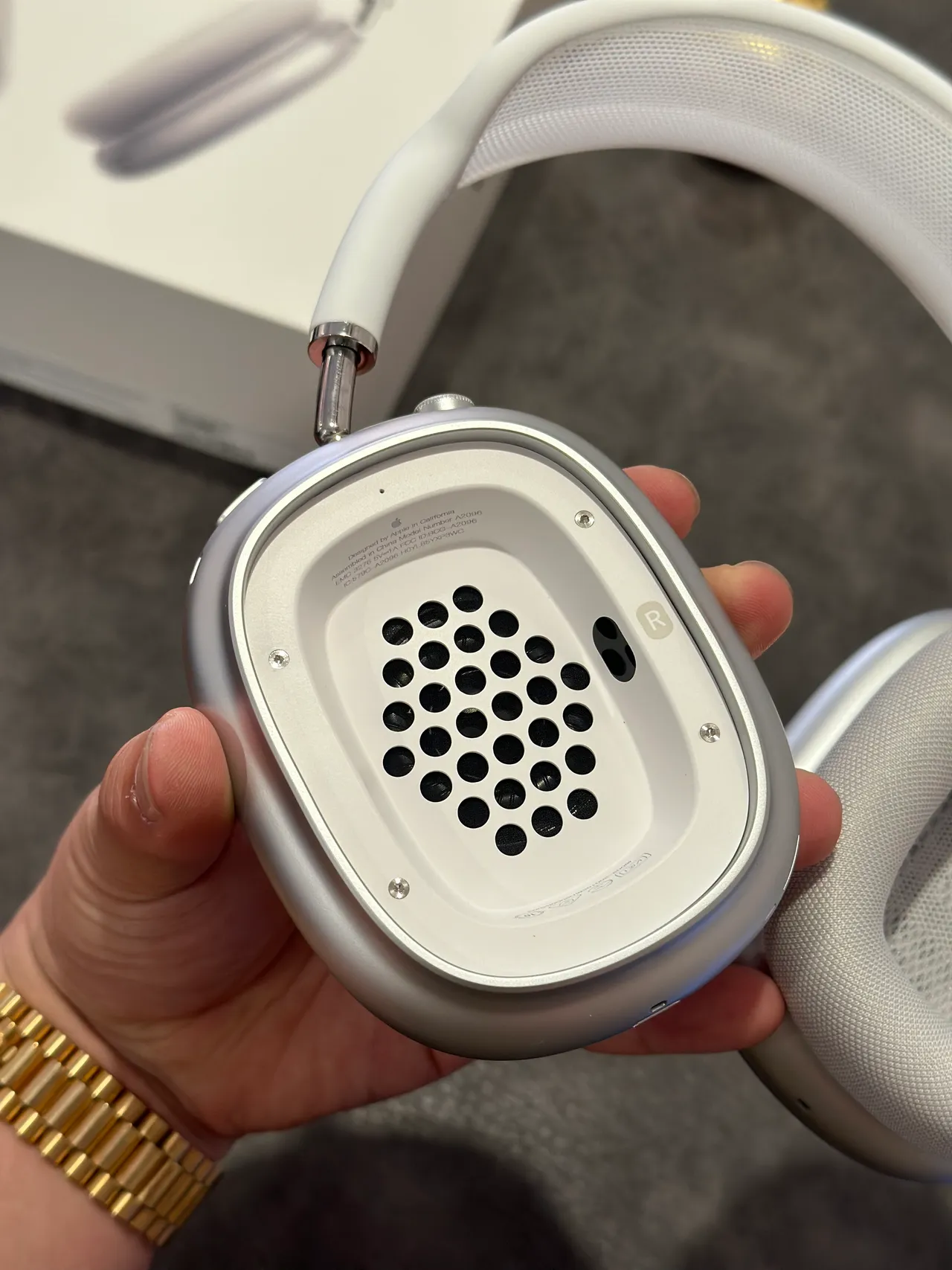 Apple AirPods Max Fones de ouvido over-ear brancos 13