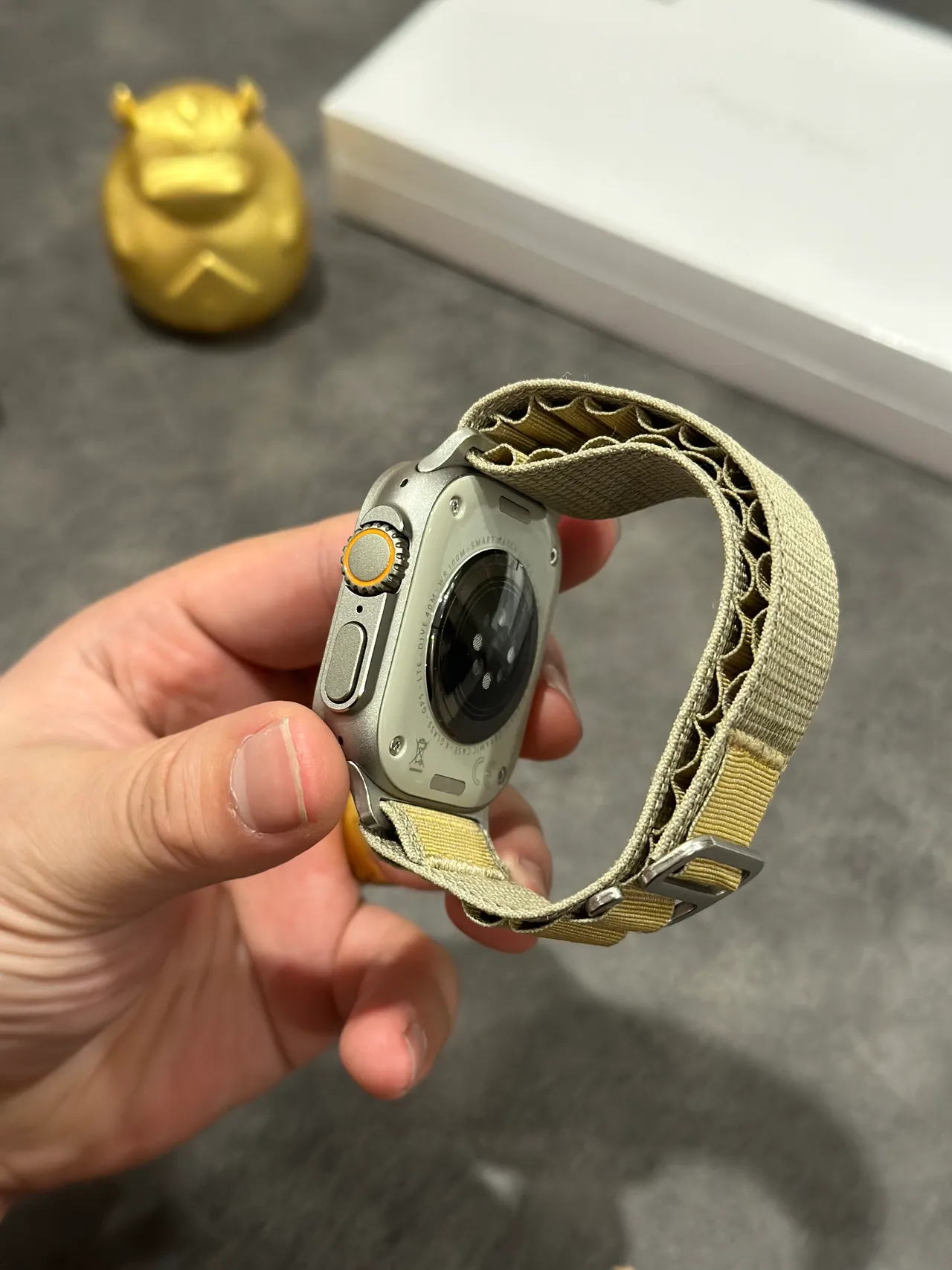 Apple Watch Ultra Titanium Gray Sports Watch 3
