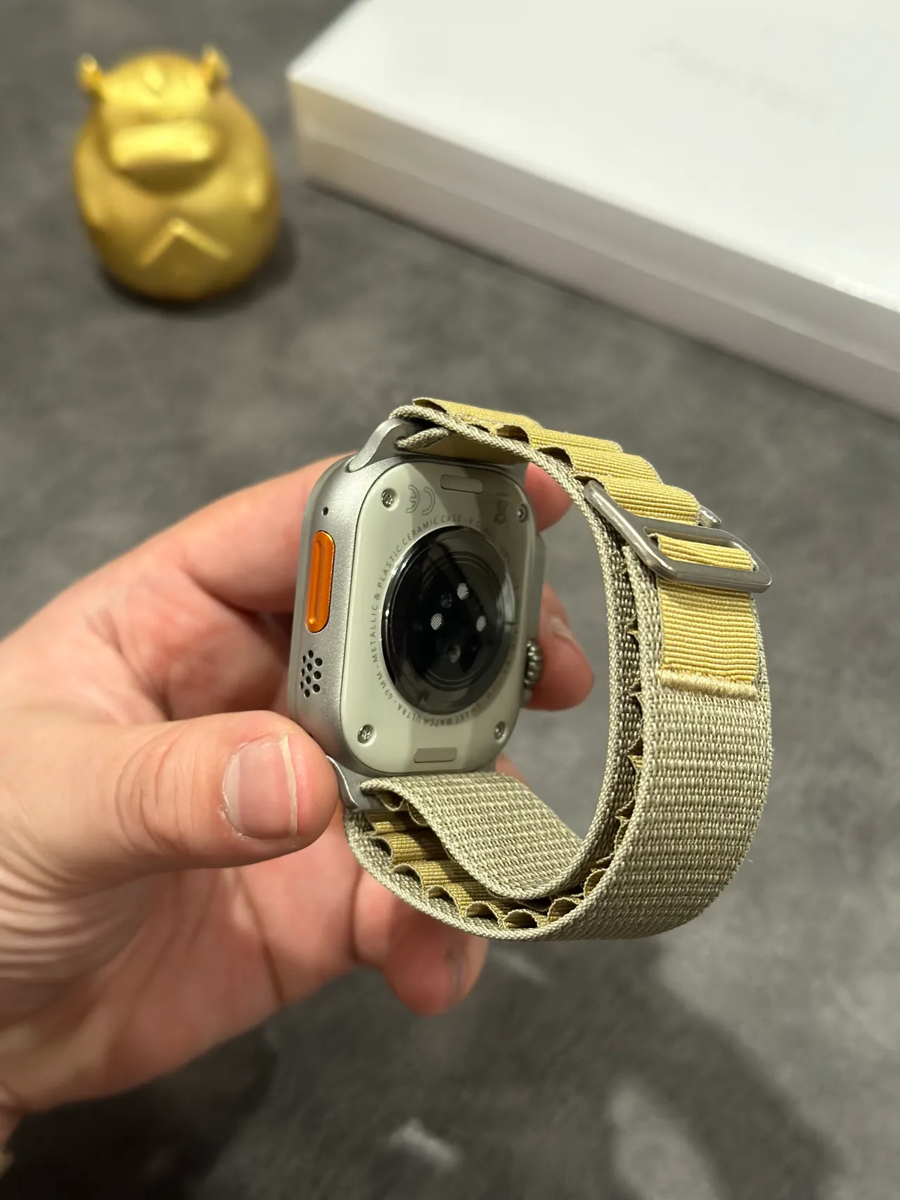 Apple Watch Ultra Titanium Gray Sports Watch 4