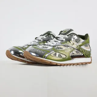 ASICS Gel-Lyte III Olive Green Metallic Silver Lifestyle Sneakers
