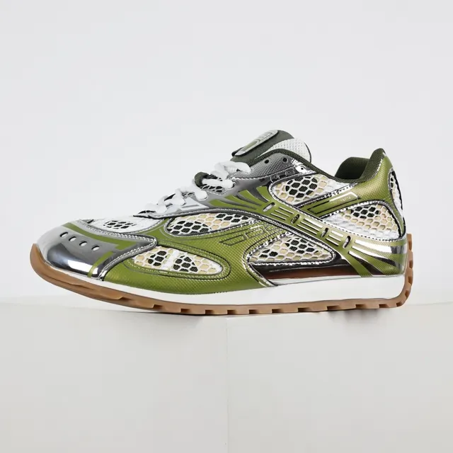 ASICS Gel-Lyte III Vert Olive Métallique Argent Sneakers Lifestyle 9