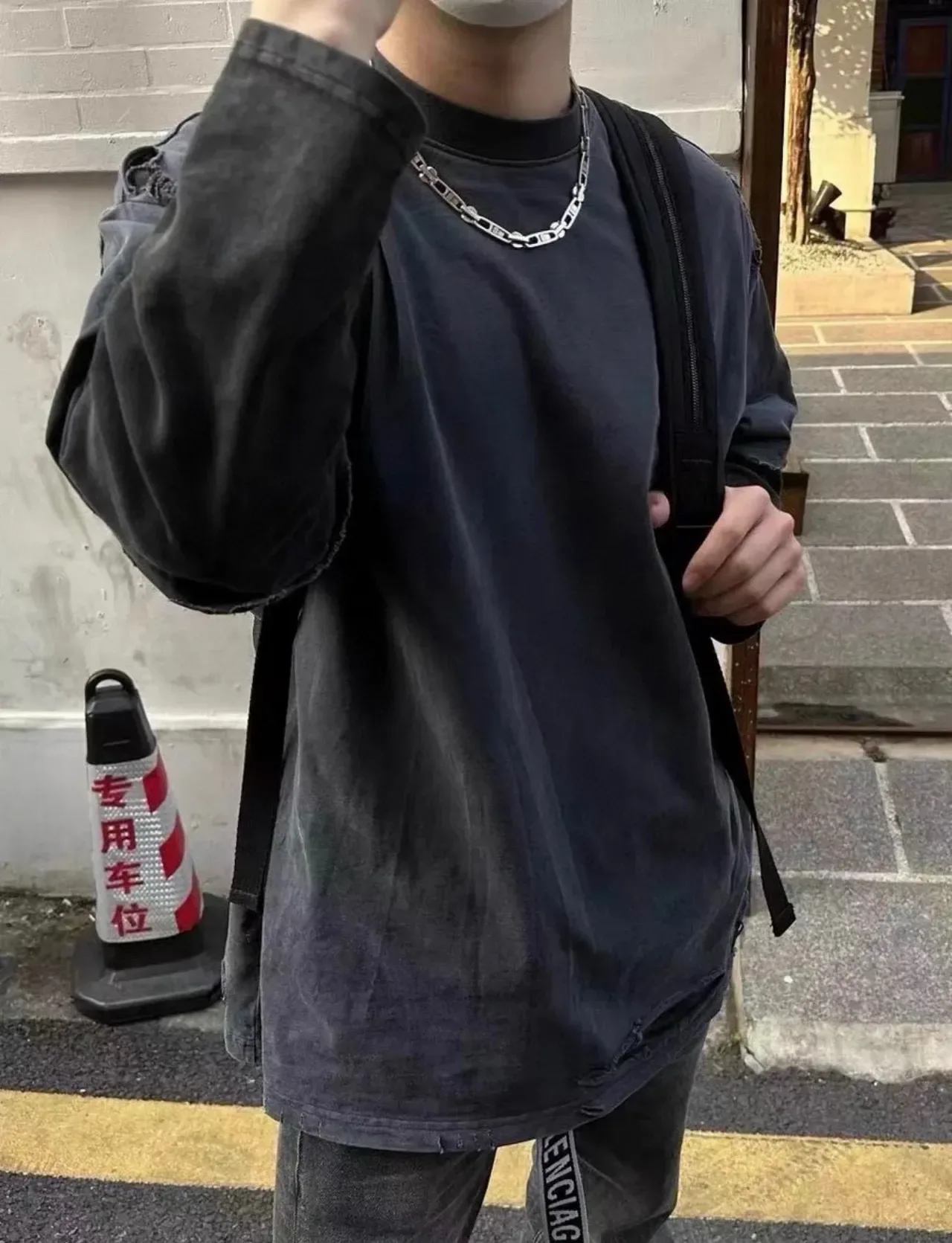 Balenciaga BB Chain Necklace Argent Chaîne Métallique 2