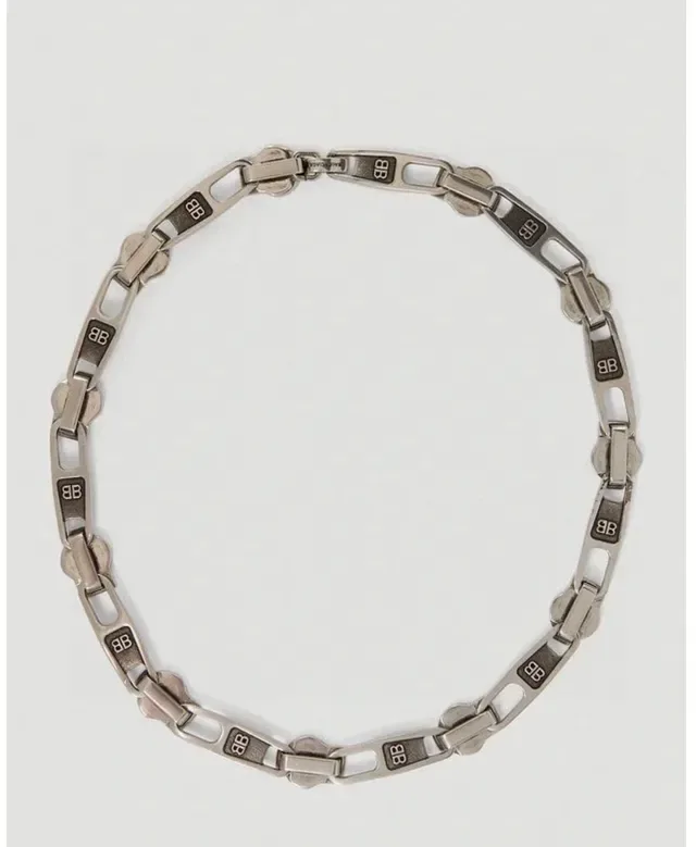 Balenciaga BB Chain Necklace Argent Chaîne Métallique 8