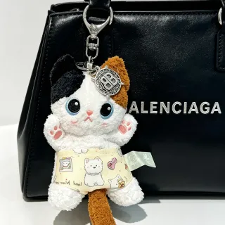 Balenciaga Black Silver Structured Leather Hardware Tote Bag