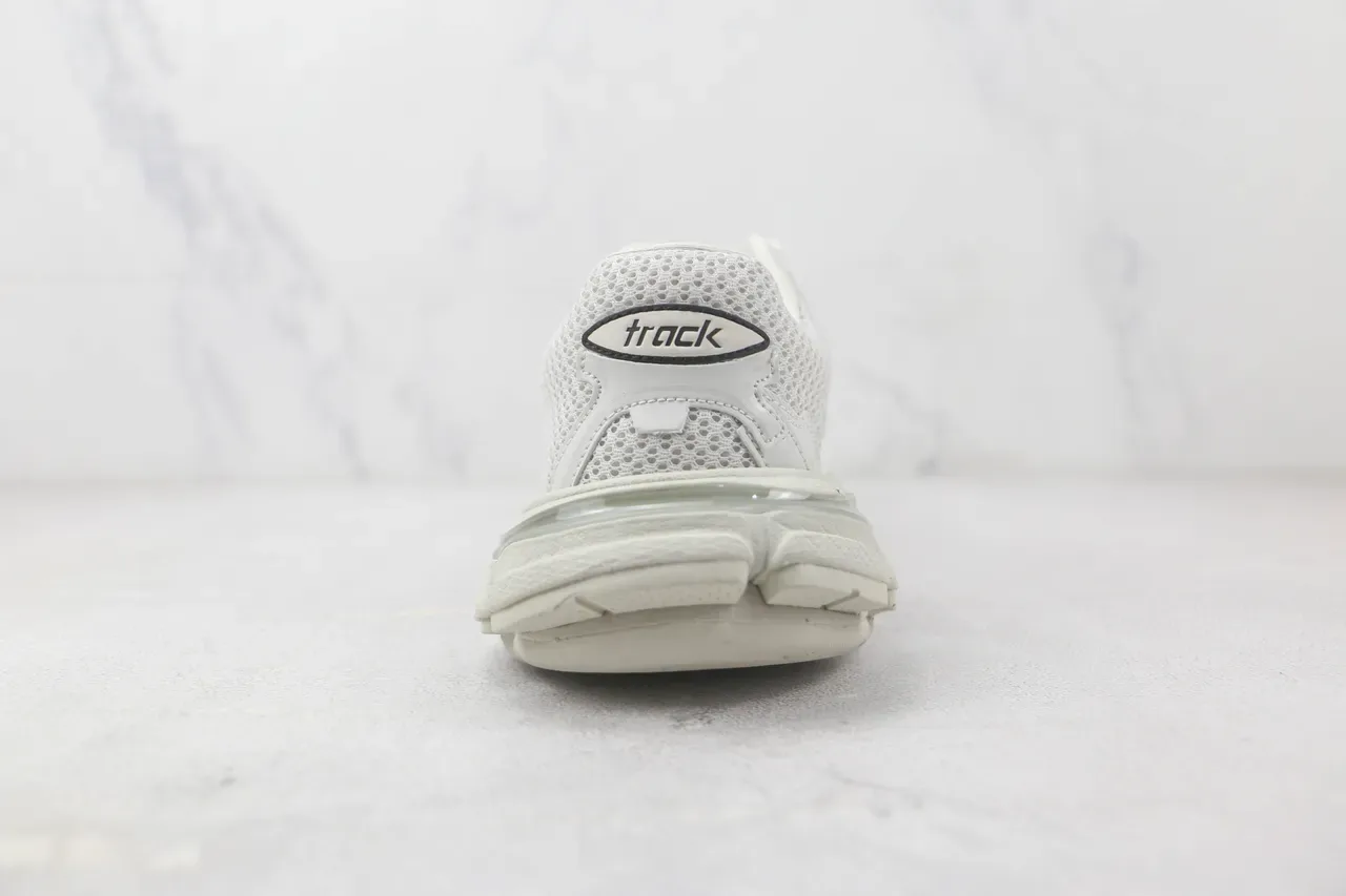 Balenciaga Runner أحذية رياضية بيضاء شبكة مثقبة سميكة 9