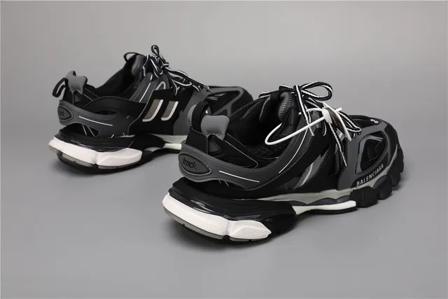 Balenciaga Track Sneaker Tênis chunky pretos cinza 3