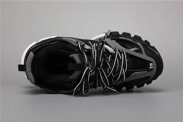 Balenciaga Track Sneaker Tênis chunky pretos cinza 7