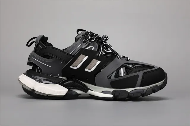 Balenciaga Track Sneaker Tênis chunky pretos cinza 8