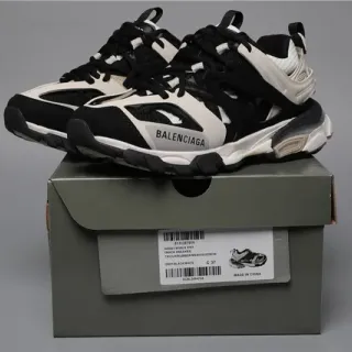 Balenciaga Track Sneaker رمادي أسود أبيض حذاء سميك