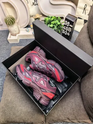 Balenciaga Track Trainer tênis chunky bordeaux vermelho 3