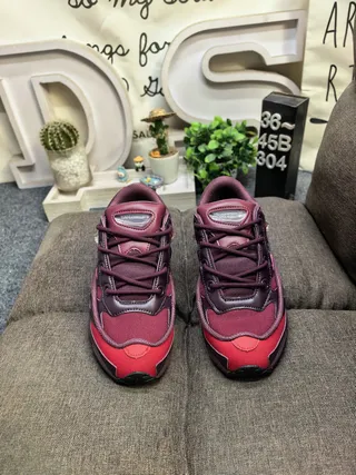 Balenciaga Track Trainer tênis chunky bordeaux vermelho 10