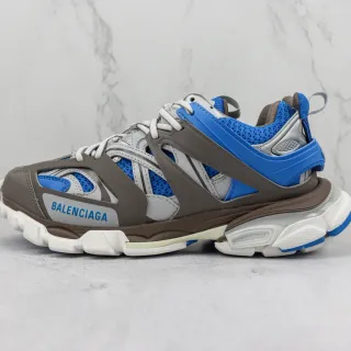 Balenciaga Track Trainer حذاء رياضي رمادي بني أزرق سميك