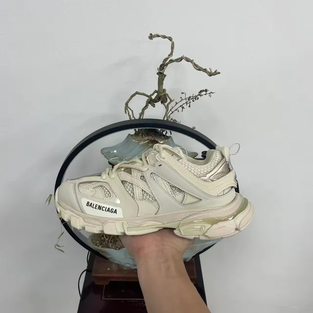 Balenciaga Track Trainer Off-White Chunky Sneakers 5