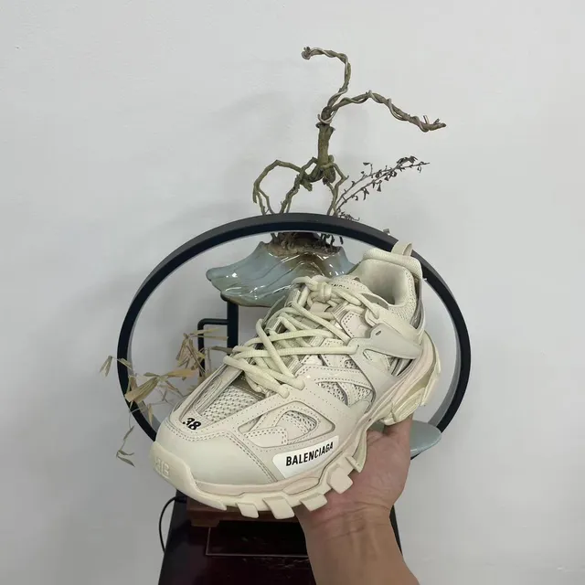 Balenciaga Track Trainer Off-White Chunky Sneakers 6