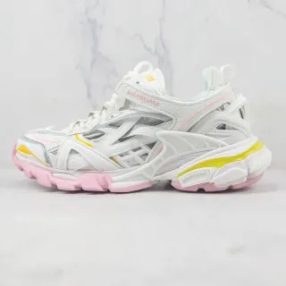 Balenciaga Track Trainer Chunky Sneakers Blancos Rosados Amarillos
