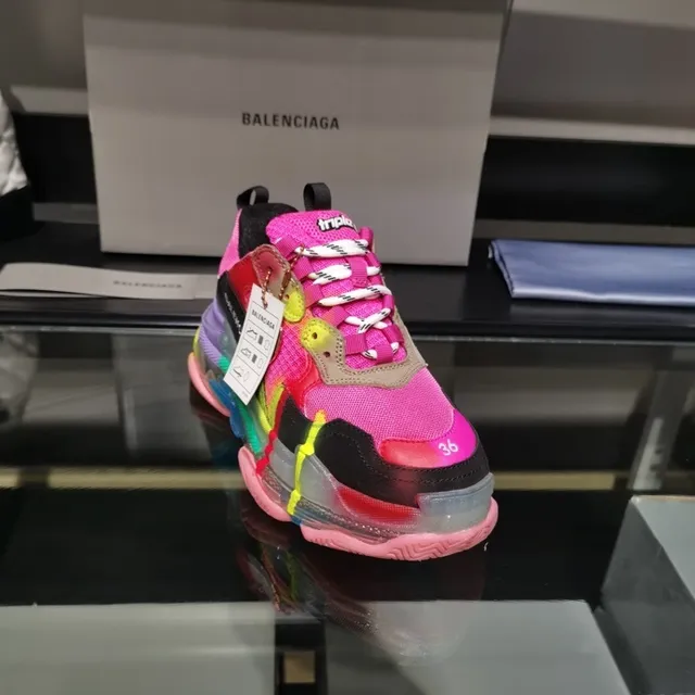 Balenciaga Triple S Multicolor Chunky Sneakers 6