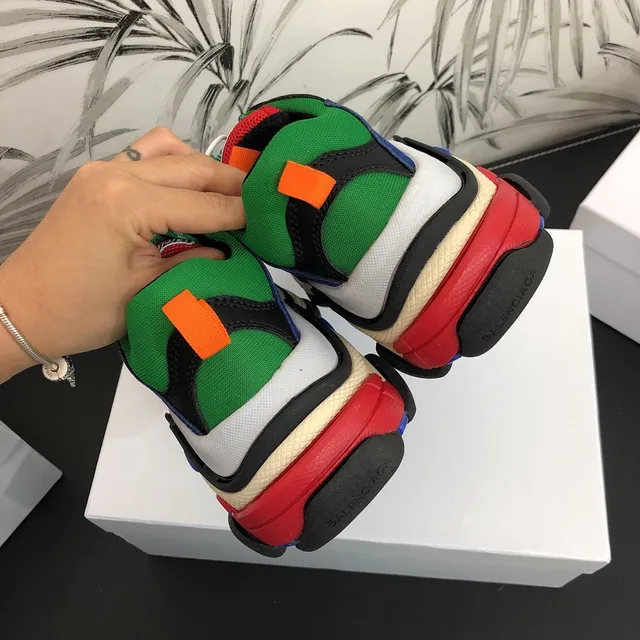 Balenciaga Triple S Multicolor Chunky Sneakers 4