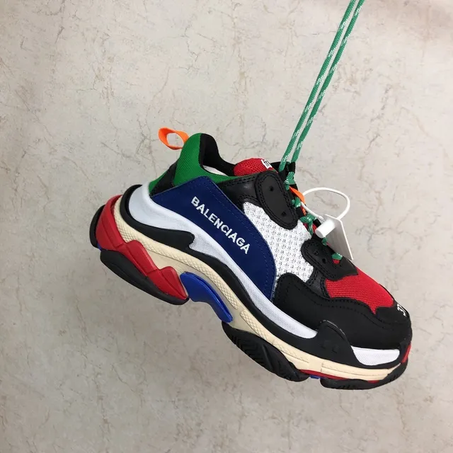 Balenciaga Triple S Multicolor Chunky Sneakers 5