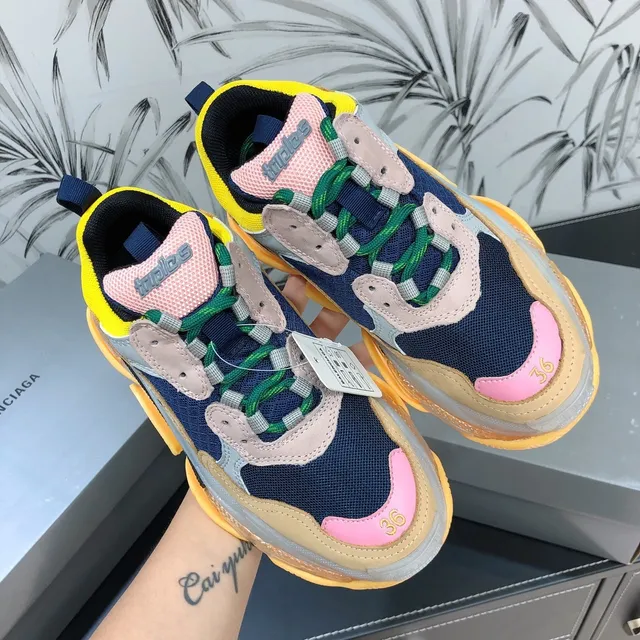 Balenciaga Triple S sneakers chunky multicolores 3