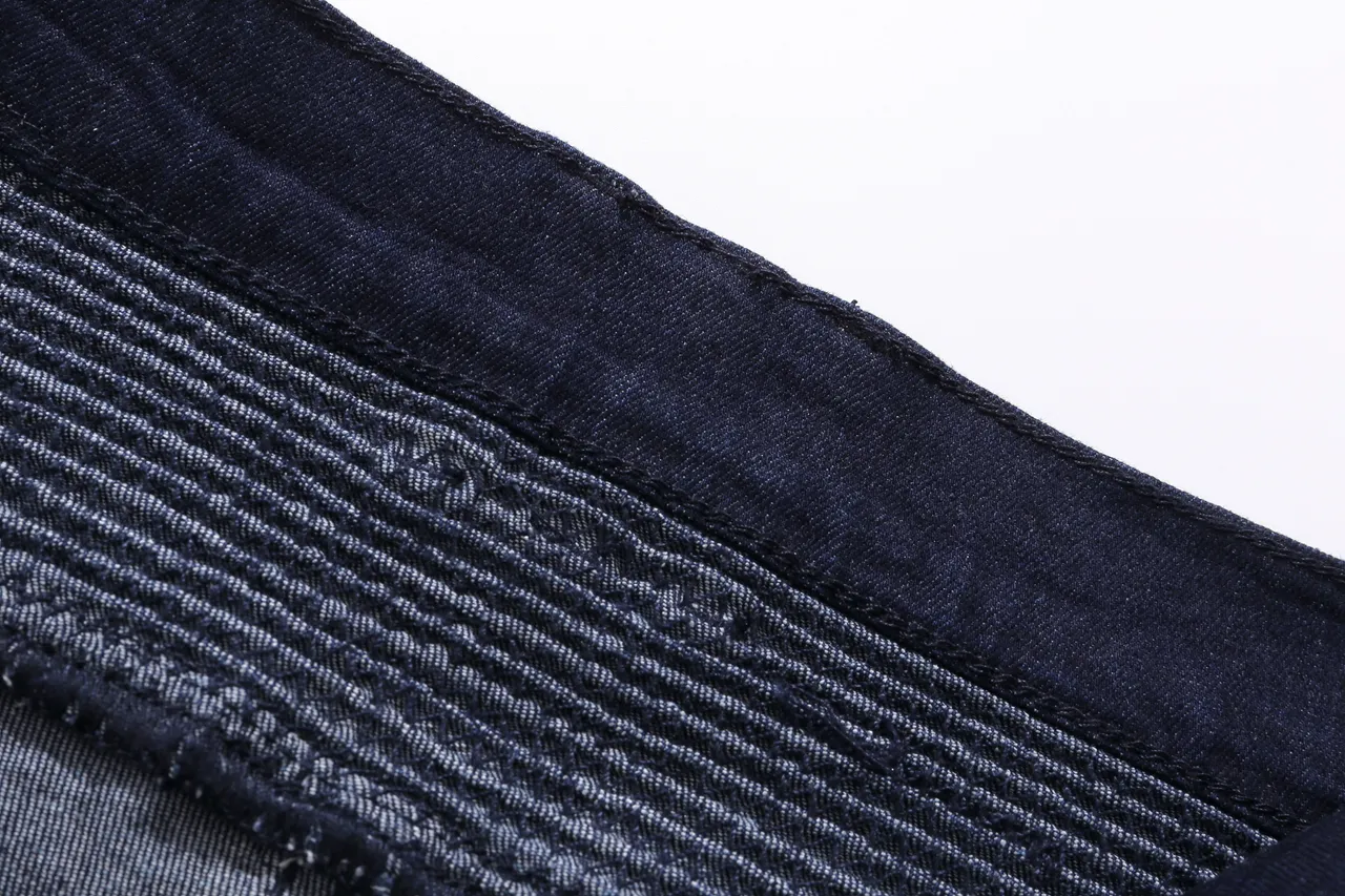 Balmain Distressed Black Moto-Panelled Denim Shorts 9