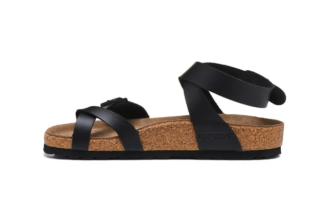Birkenstock Arizona Sandales casuales en cuir noir 4