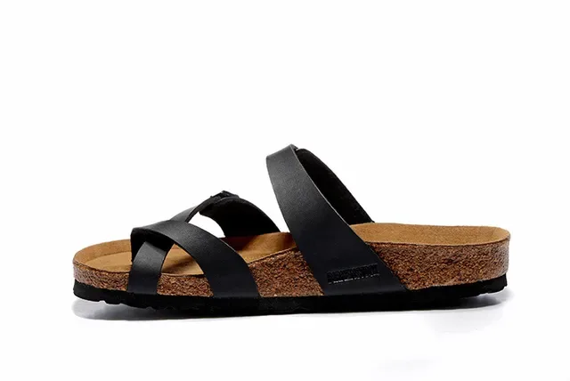 Birkenstock Arizona Black Two-Strap Casual Sandals 4