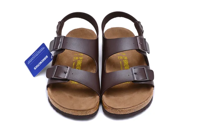Birkenstock Arizona Sandales décontractées en cuir marron 3