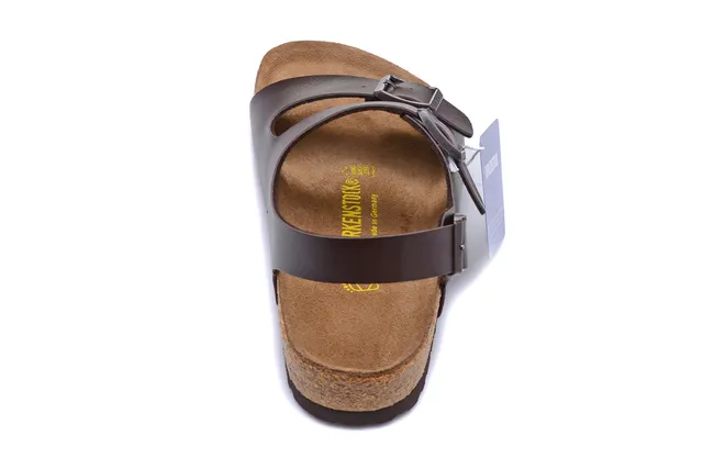 Birkenstock Arizona Sandales décontractées en cuir marron 5