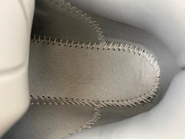 Bottega Veneta Cassette Sneakers Lifestyle Métallique Argenté Maille 7
