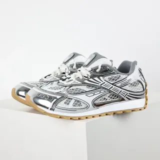 Bottega Veneta Mesh and Metallic Cage Lifestyle Sneakers