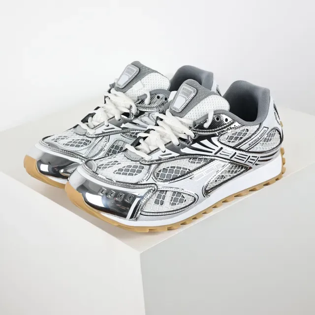 Bottega Veneta Maille et Cage Métallique Lifestyle Sneakers 2