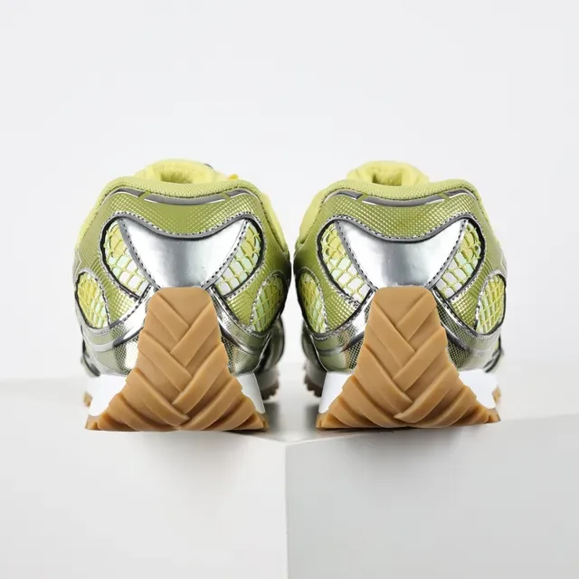 Bottega Veneta Track Trainer Sneakers Lifestyle Vert Citron Argent 8