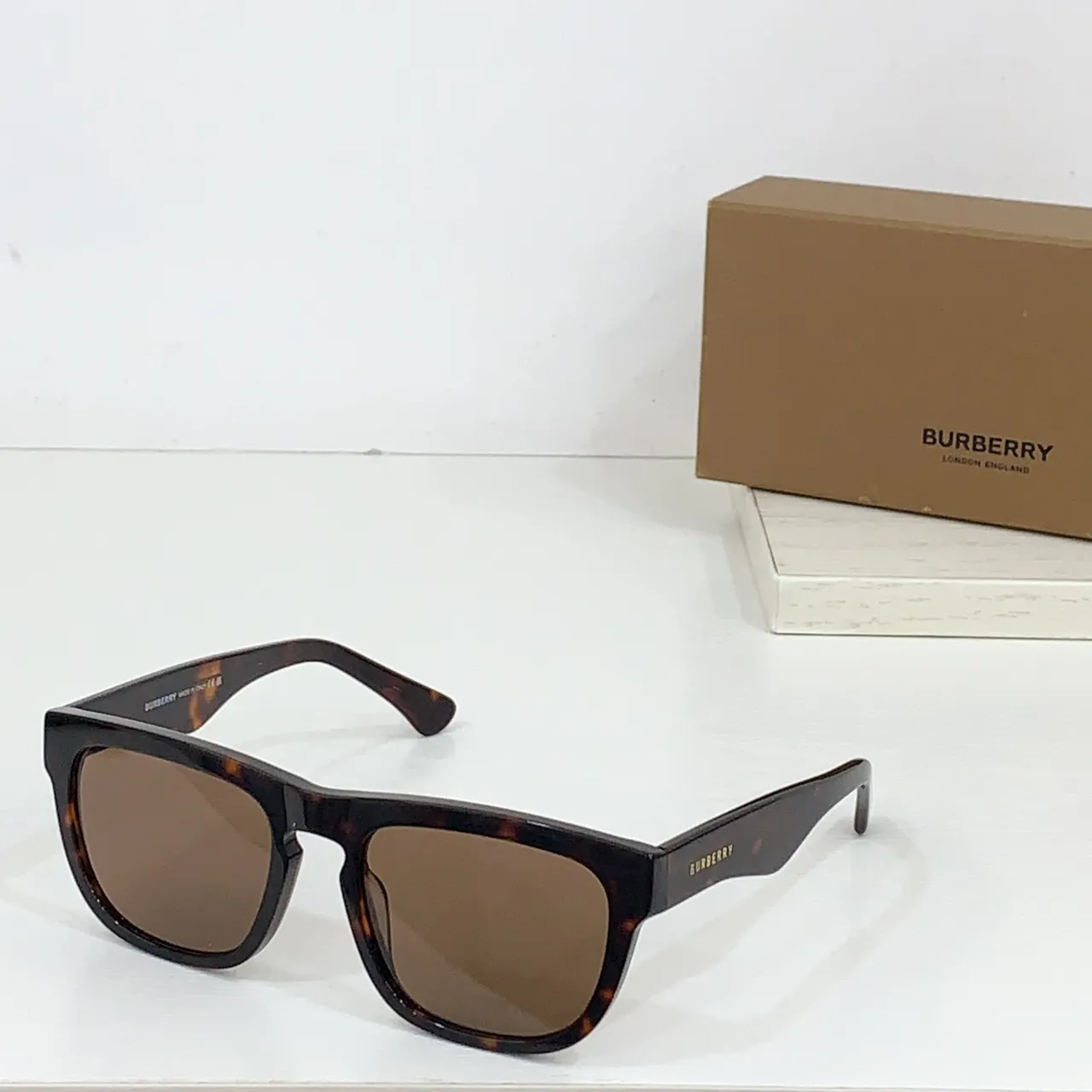 Burberry BE 4431U Black Square Sunglasses 6