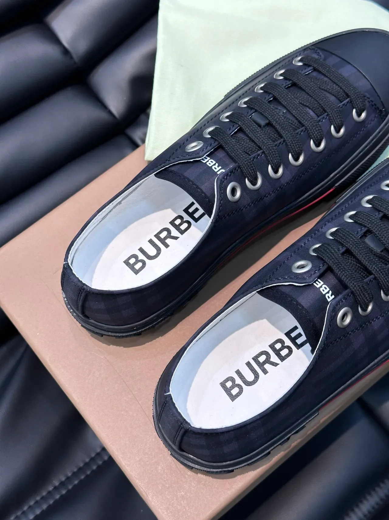 Burberry Tênis Lifestyle Plaid Low-Top 2