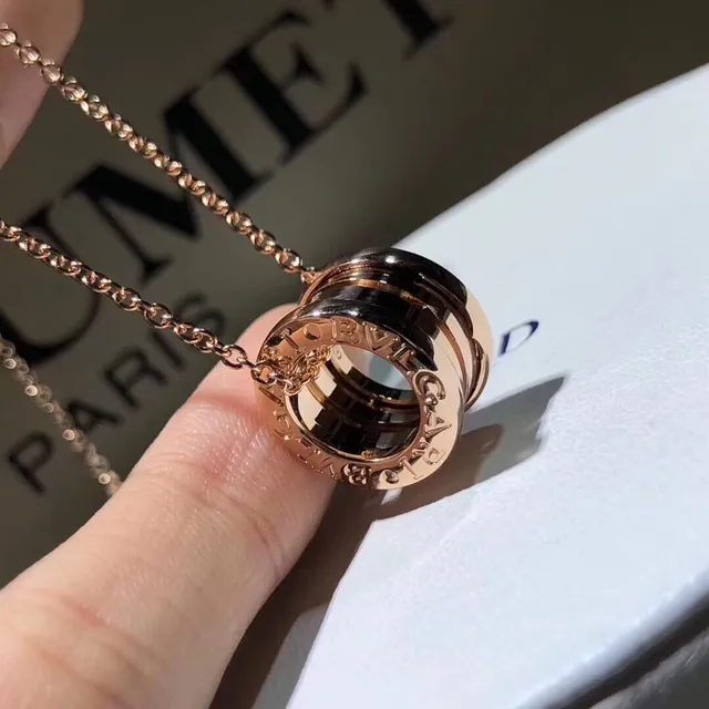 Bvlgari B.zero1 Multi-Band Tubogas collier avec pendentif 4