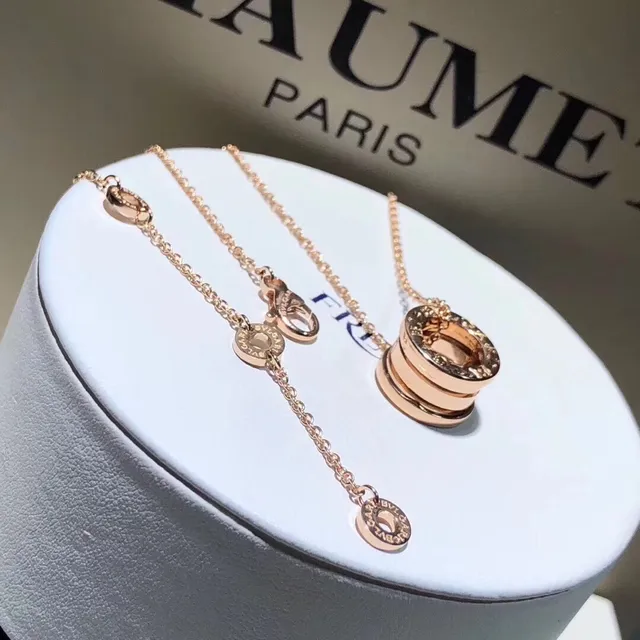 Bvlgari B.zero1 Multi-Band Tubogas collier avec pendentif 5