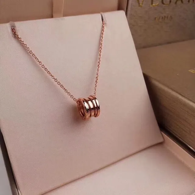 Bvlgari B.zero1 Multi-Band Tubogas collier avec pendentif 7
