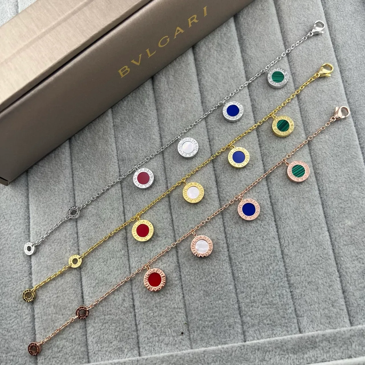 Bvlgari Circular Charm Enamel Bracelet 5